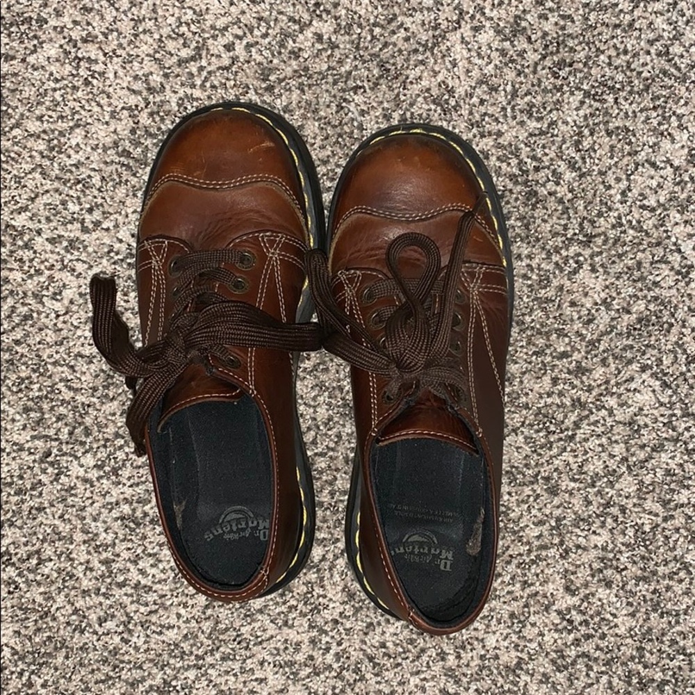 Dr. Martens vintage chunky heel shoes